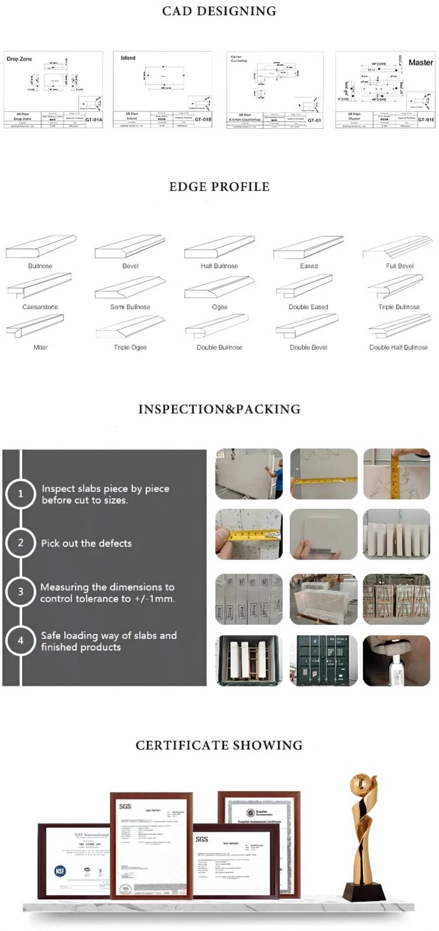 processing of rose white granite countertop processing of rose white granite countertop