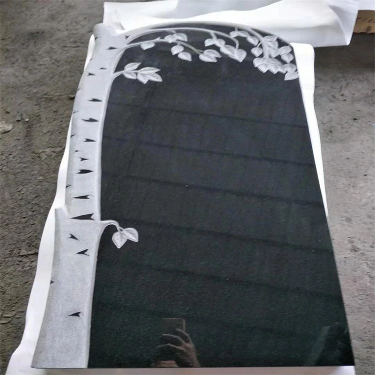Headstones with Trees On Them