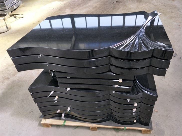 shanxi black flamed granite