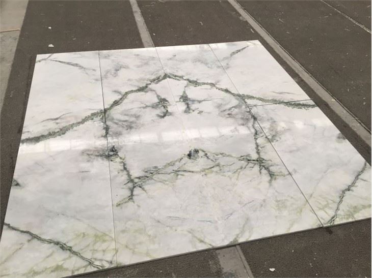 calacatta verde marble tile