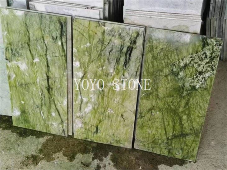 ming green marble tiles