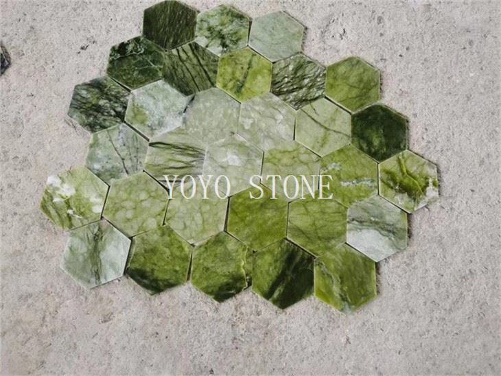 Ming Green Polished Marble tile