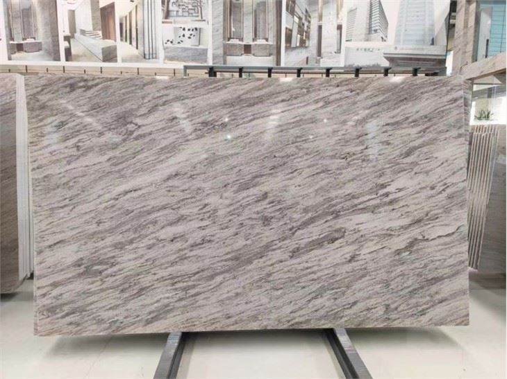 polished palissandro brown marble