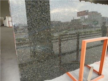 Verde Butterfly Granite Slab