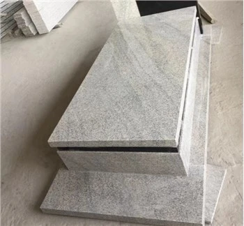 White Granite Tombstone