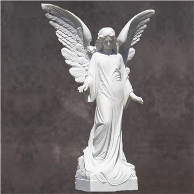 White Marble Angel Statue