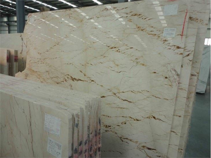 white beige marble