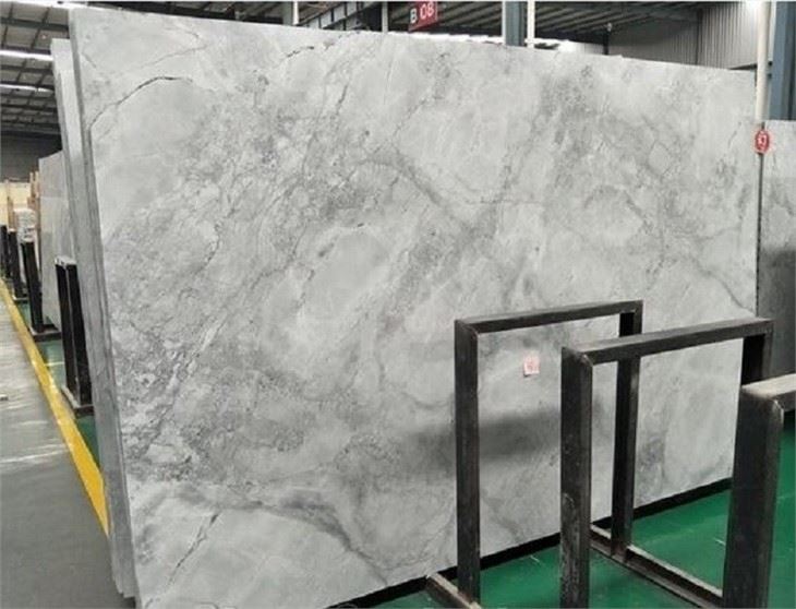 grey quartzite slabs