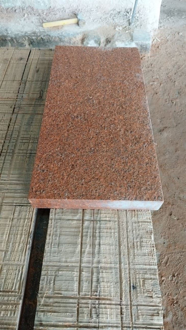 types of red granite
