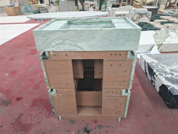 Green Marble Bathroom Sink high quality