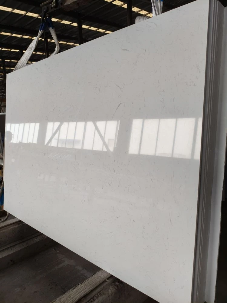 Ariston White Artificial stone slab