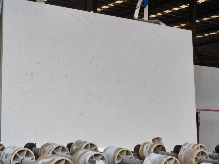 White color Artificial stone slab