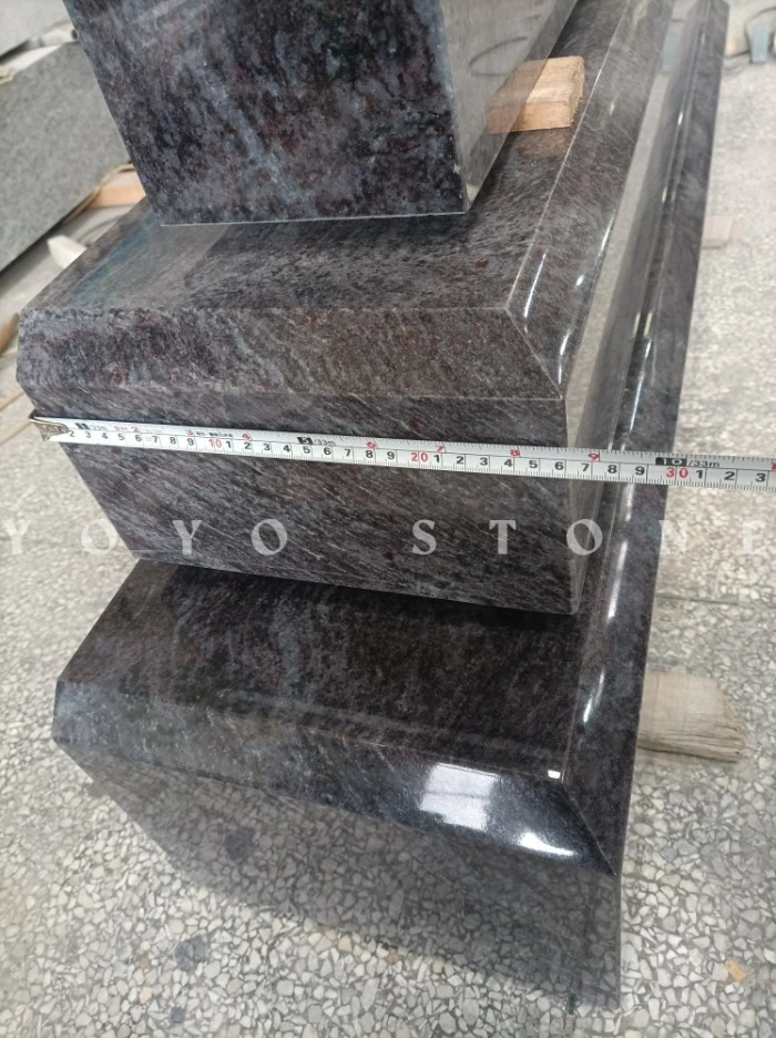 Bahama Blue Headstone Granite (2)