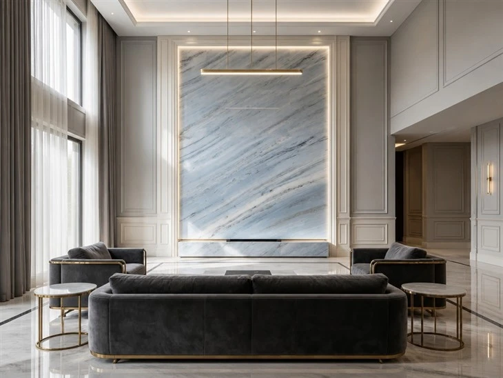 02_blue-vein-marble-kitchen-waterfall-island-4x3