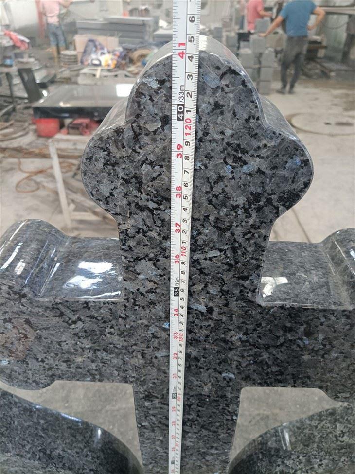 blue pearl headstone measurement1