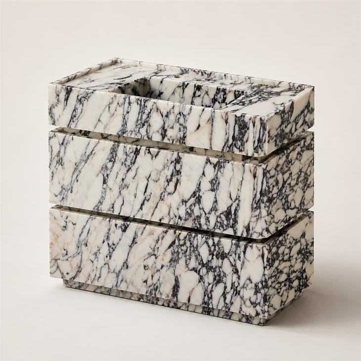 Calacatta Viola Marble Vanity