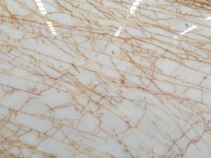 Golden Spider Marble Slab