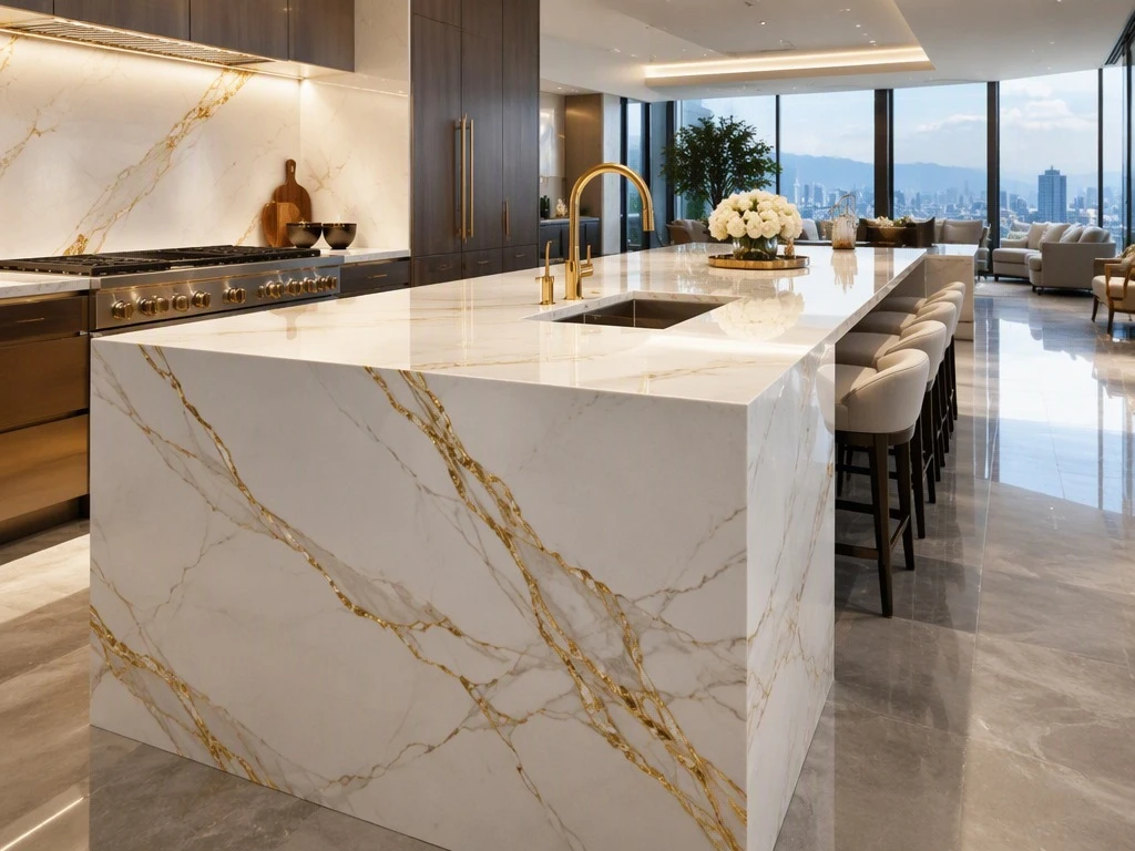 01calacatta-gold-quartz-slabs-waterfall-island-hero 01calacatta-gold-quartz-slabs-waterfall-island-hero