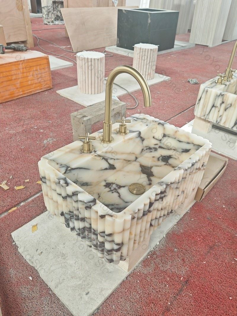 marble wash basin design