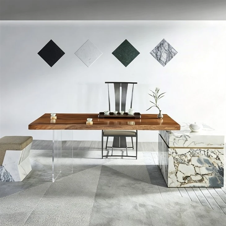 marble kitchen table