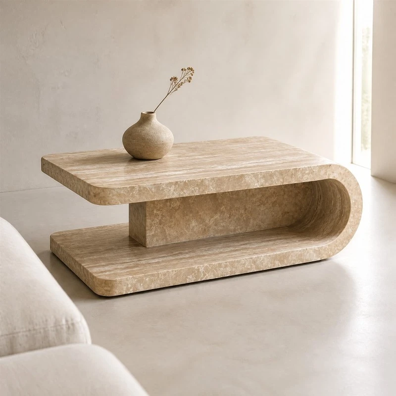 travertine table travertine table