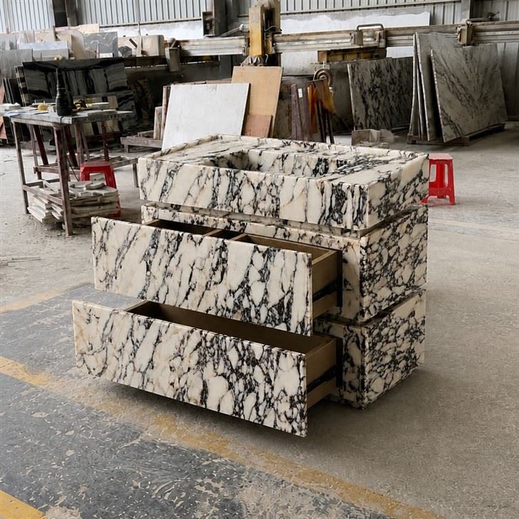 Calacatta Viola Marble Vanity factory