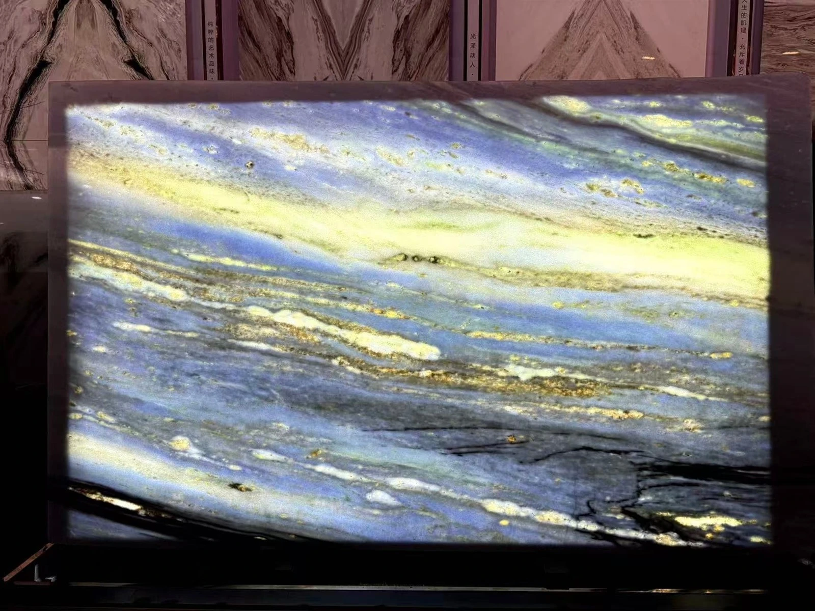 blue crystal marble slab light blue crystal marble slab light