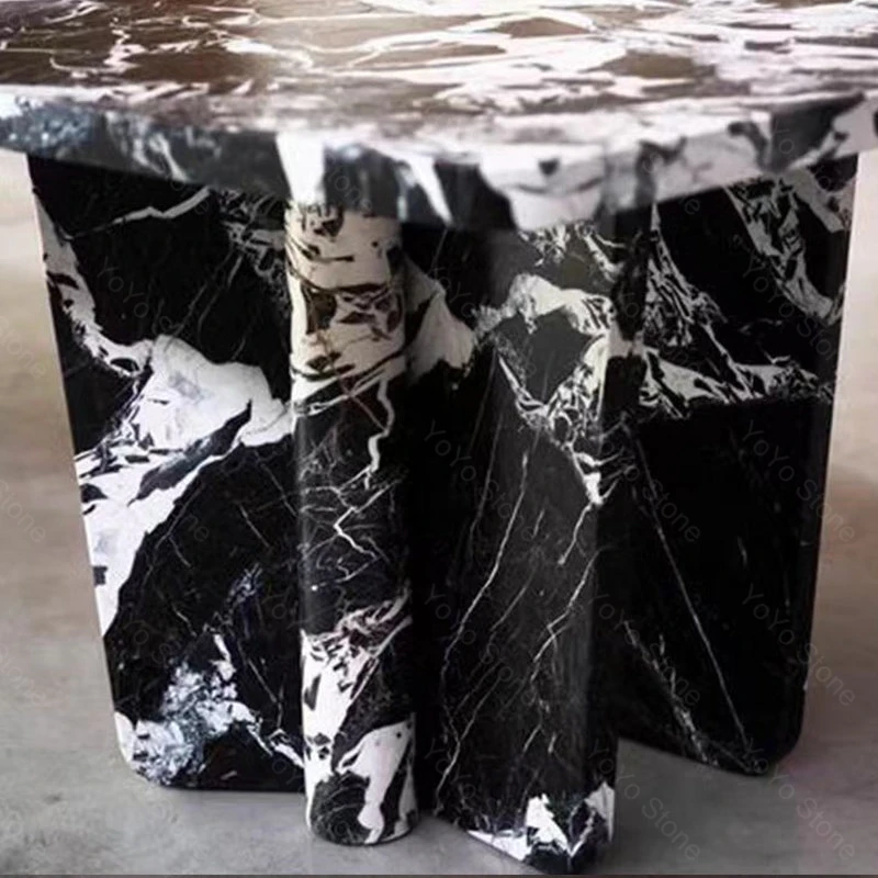 Black Marble Dining Table Details Black Marble Dining Table Details