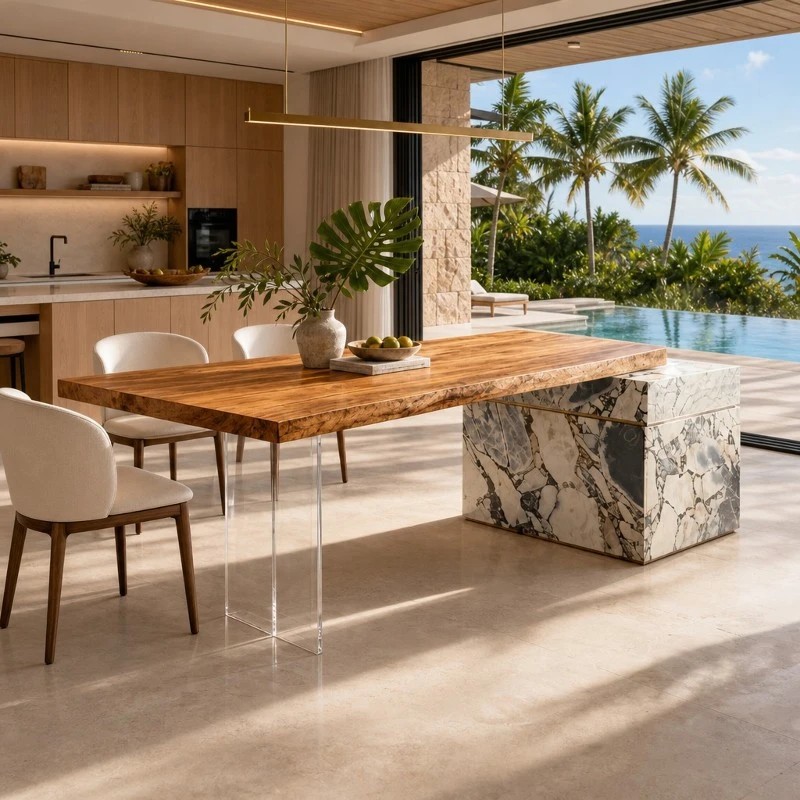 02luxury-wood-marble-island-table-resort-villa-open-kitchen 02luxury-wood-marble-island-table-resort-villa-open-kitchen