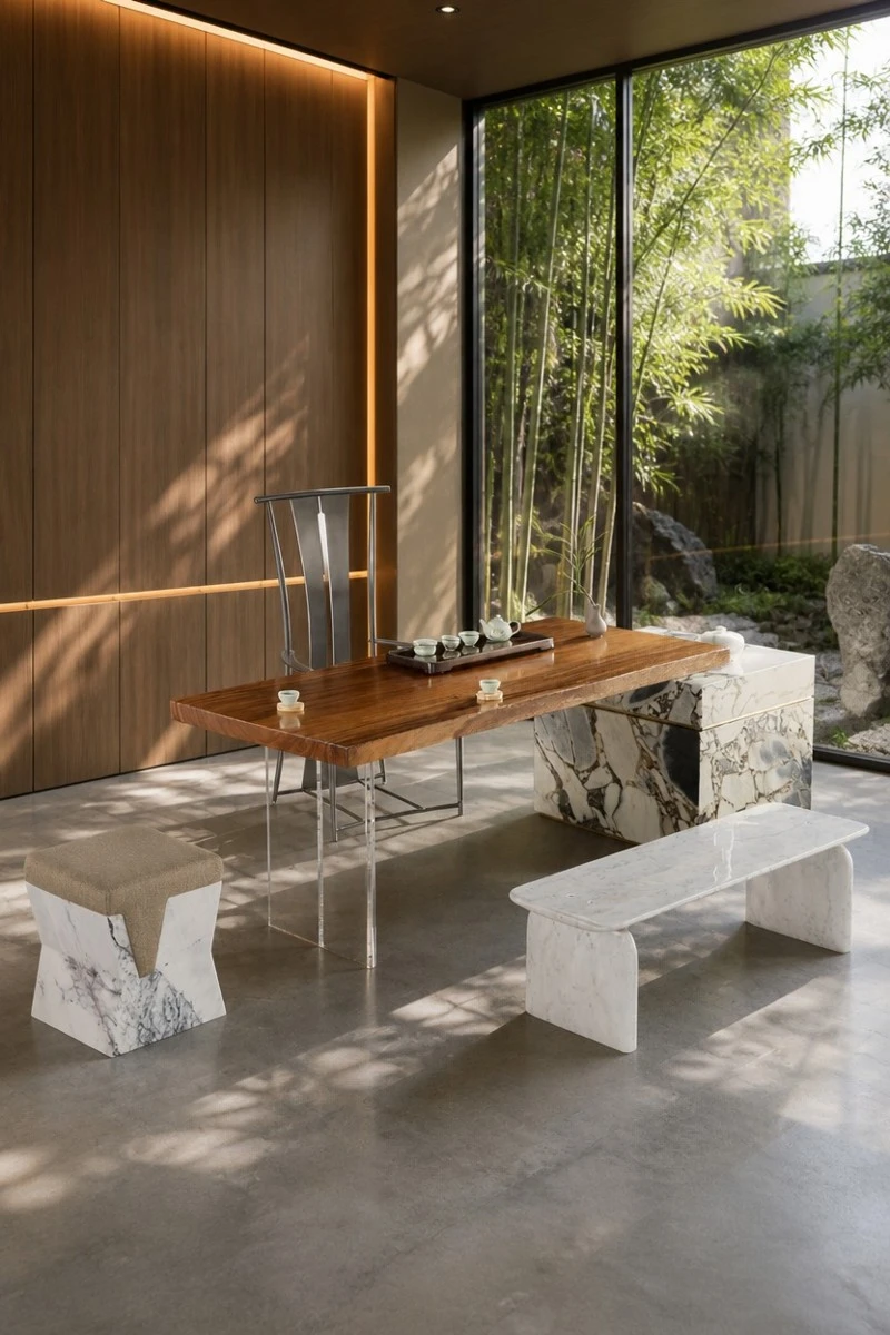01luxury-wood-patagonia-marble-tea-table-suite-zen-villa 01luxury-wood-patagonia-marble-tea-table-suite-zen-villa