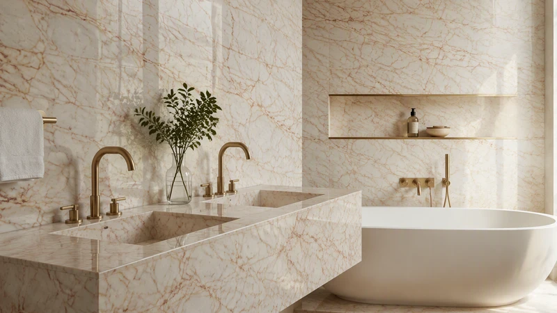 Golden Spider Marble Bathroom Golden Spider Marble Bathroom