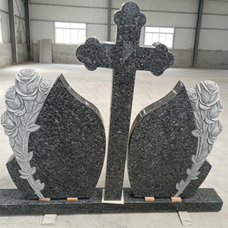 blue pearl headstone front blue pearl headstone front