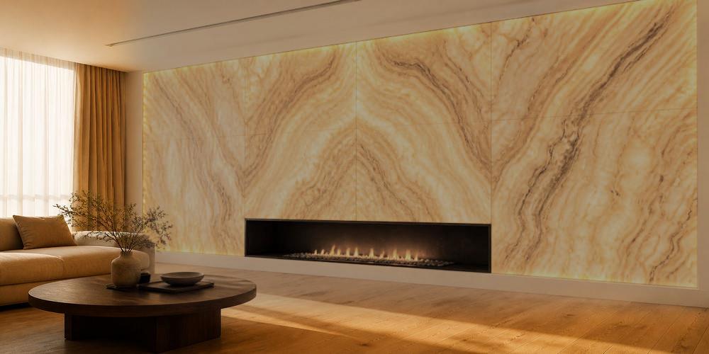 Honey-Onyx-Fireplace-Wall-2x1-Matte Honey-Onyx-Fireplace-Wall-2x1-Matte