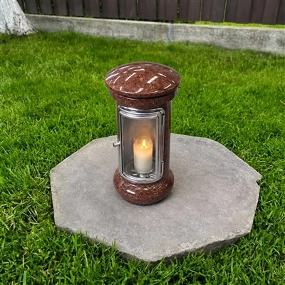 granite lantern for grave