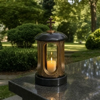 Granite Stone Lantern