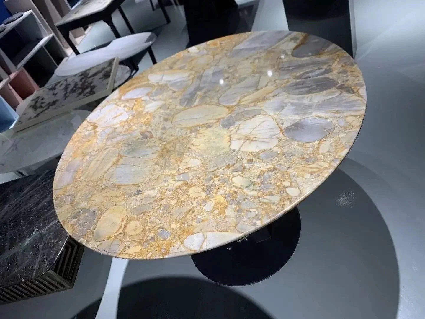 Marble coffee table