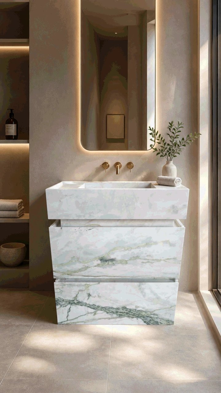 calacatta-green-marble-vanity-vertical-luxury-bathroom
