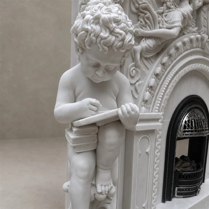 04_white-marble-fireplace-cherub-writing-detail-clean