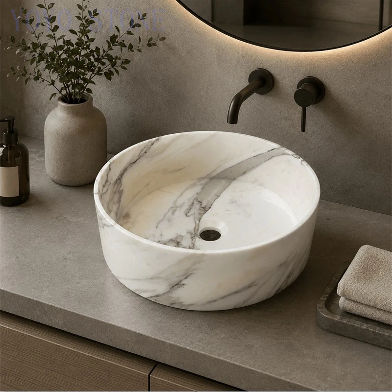 White Marble Wash Basin
