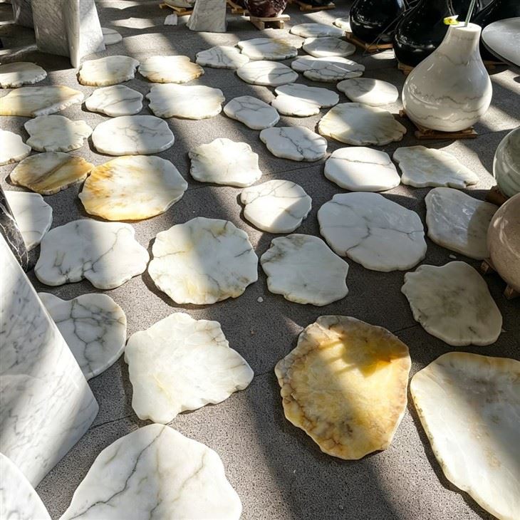 White Onyx Coffee Table factory