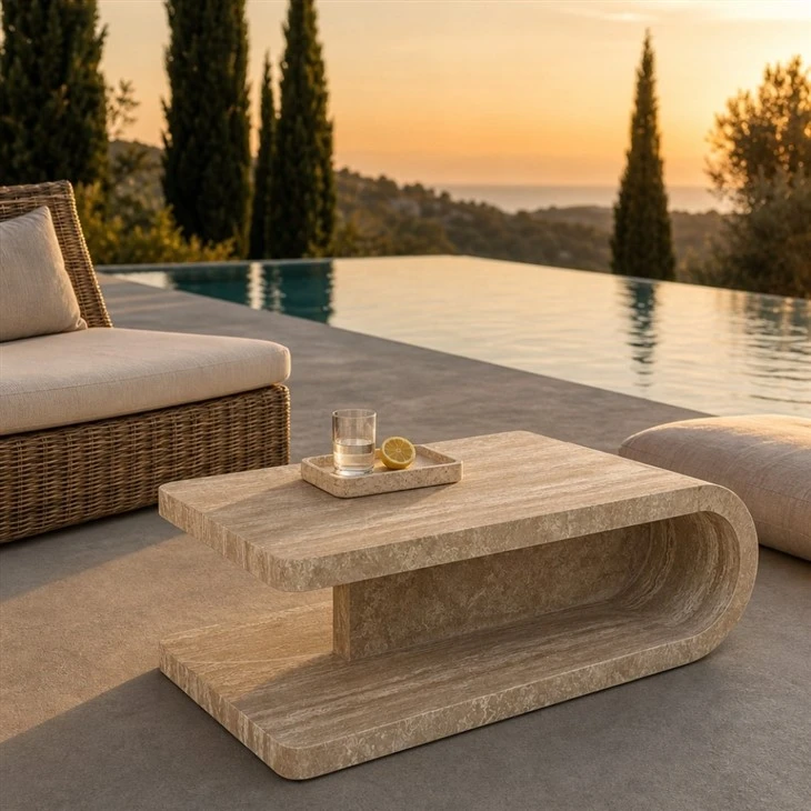 travertine table (2)